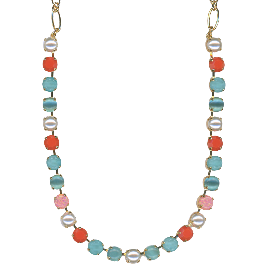 Medium Everyday Necklace in "Mythical Dusk" - Yellow Gold