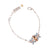 Decorated Marquise Bracelet in "First Toast" - Rhodium