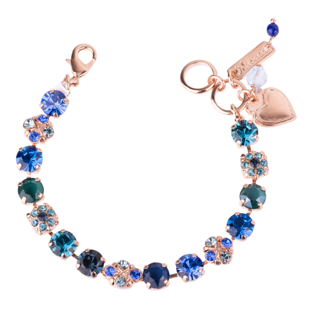 Medium Cluster Bracelet in "Countdown Gown" *Custom*