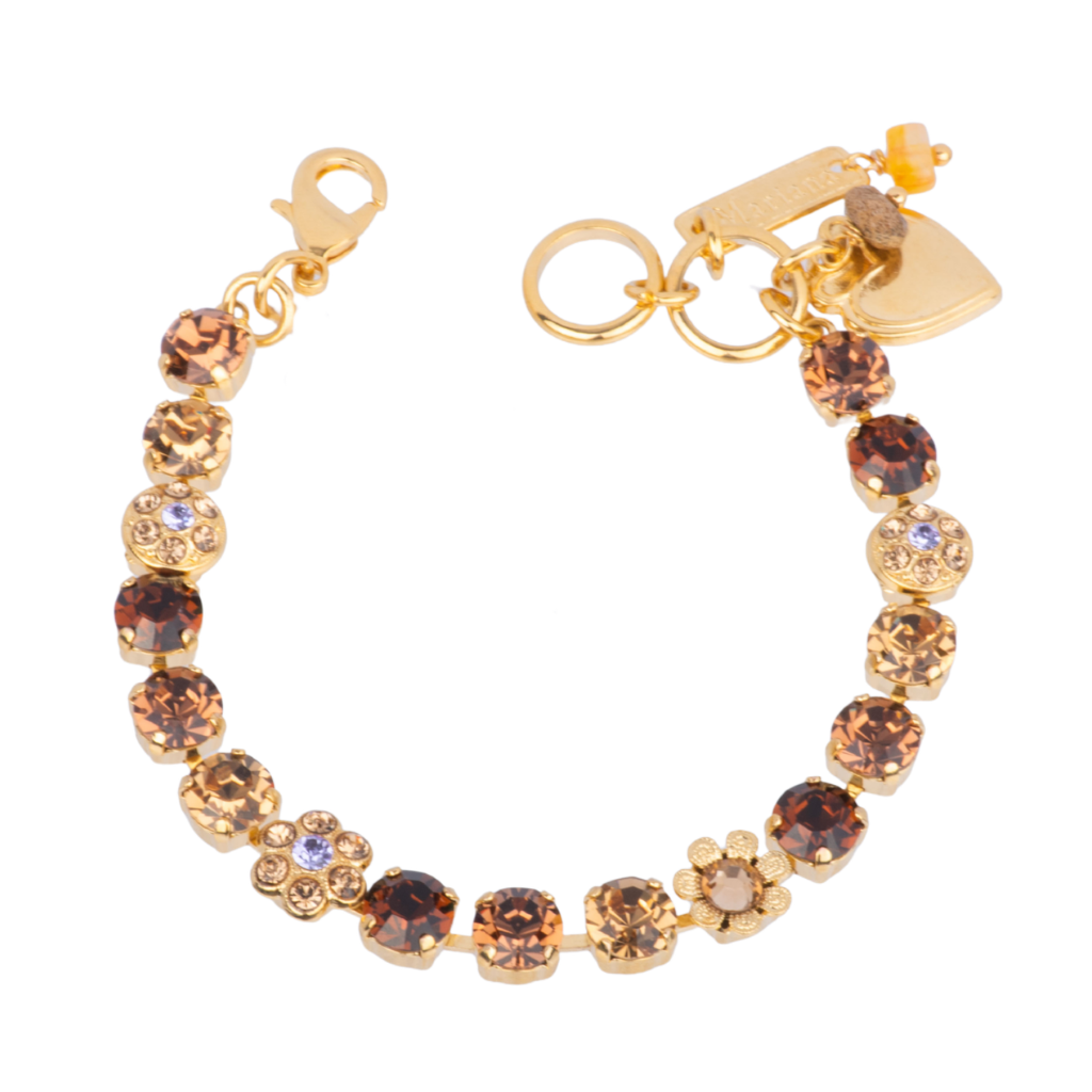 Medium Buttercup Bracelet in "Cello Solo" *Custom*