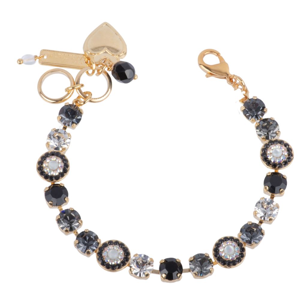 Medium Pave Bracelet in "Obsidian Shores" *Custom*