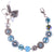 Large Elemental Bracelet in "Italian Ice" - Antique Silver