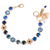 Medium Daisy Bracelet in "Countdown Gown" *Custom*