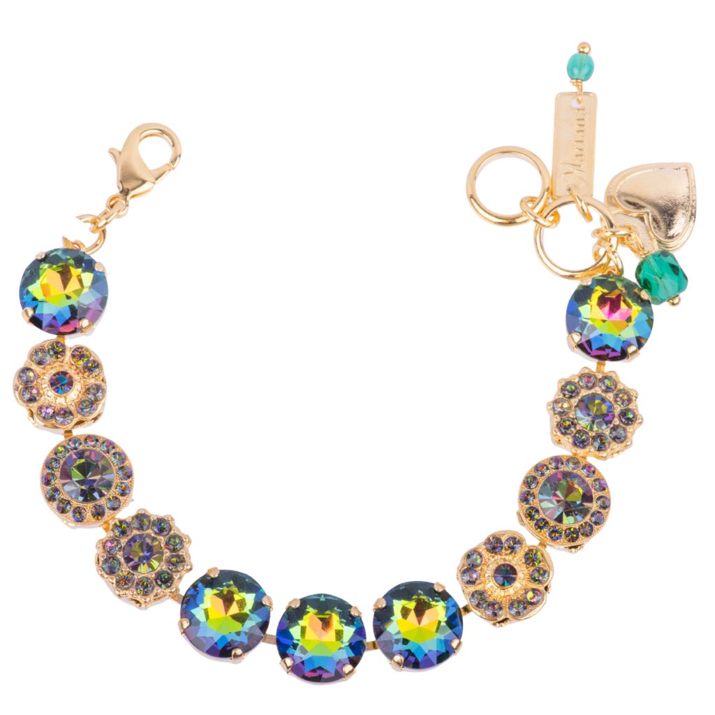 Large Rosette Rivoli Bracelet in "Twilight Serenade" *Custom*