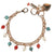 Colorful Bead Bracelet in "Mythical Dusk" - Rose Gold