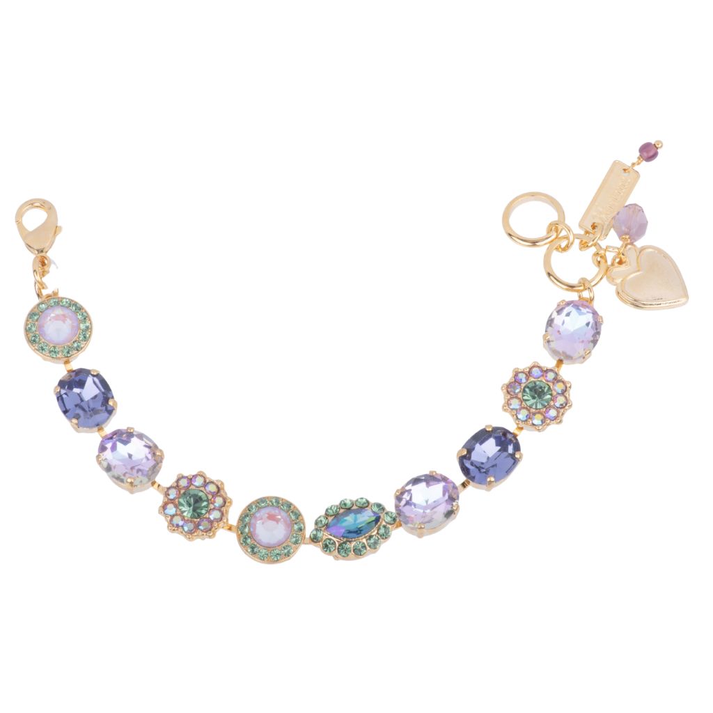 Large Oval Cluster Bracelet in "Lavender Mist" *Custom*