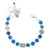 Medium Cluster and Pavé Bracelet in "Indigo Hour" *Custom*
