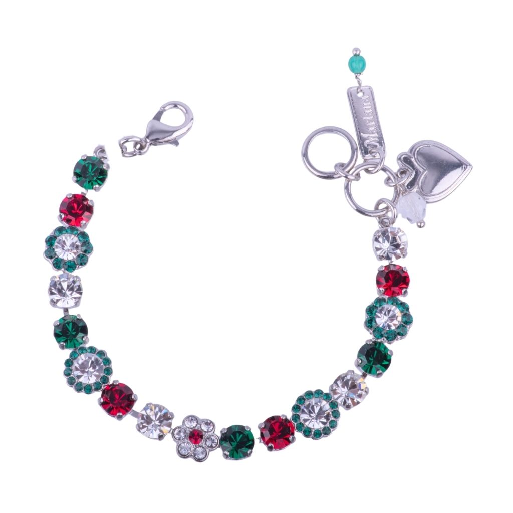 Medium Blossom Bracelet in "Holly" *Custom*