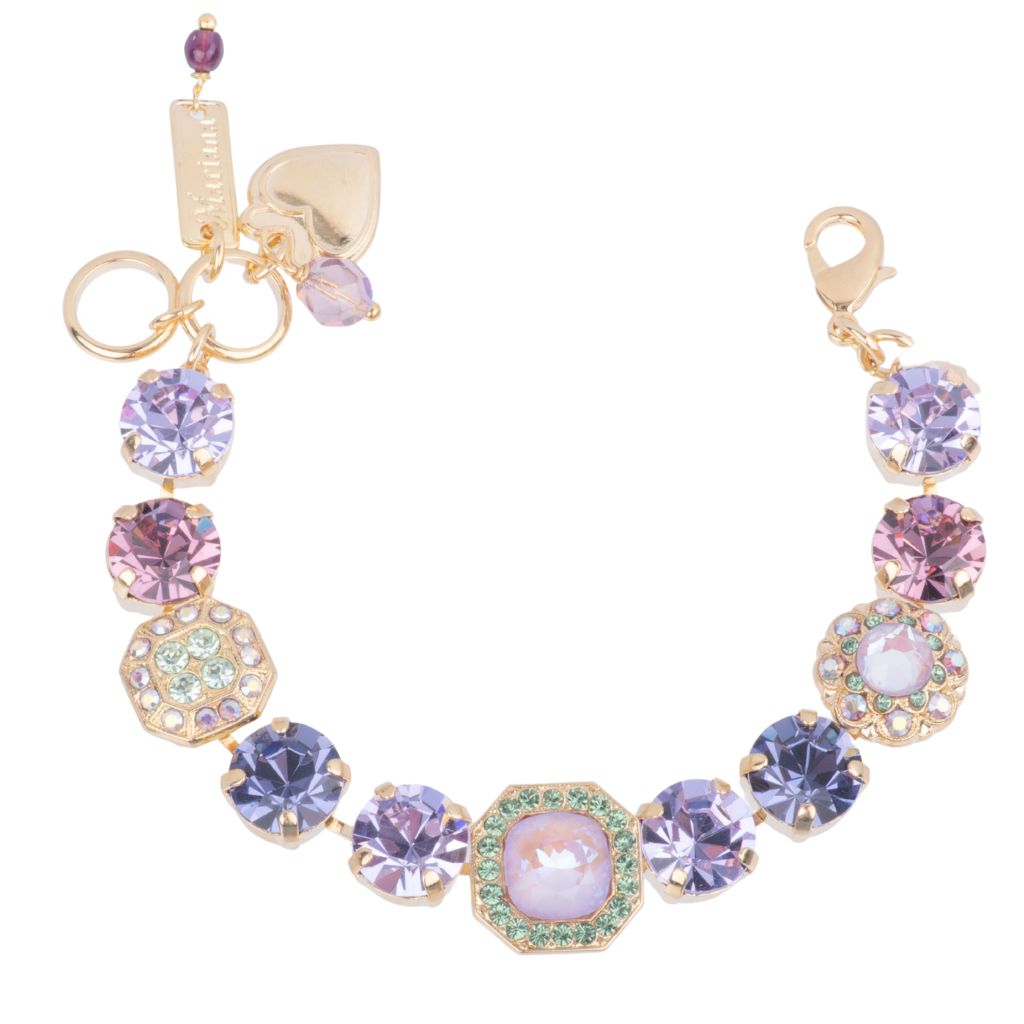 Large Square Cluster Bracelet in "Lavender Mist" *Custom*