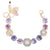 Large Square Cluster Bracelet in "Lavender Mist" *Custom*