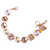 Extra Luxurious Cluster Bracelet in "Amaretto" *Custom*
