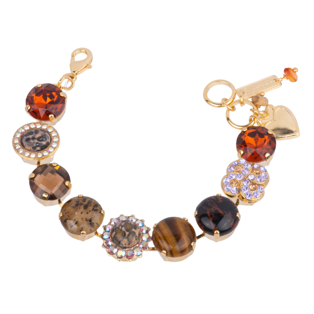 Extra Luxurious Cluster Bracelet in "Cello Solo" *Custom*