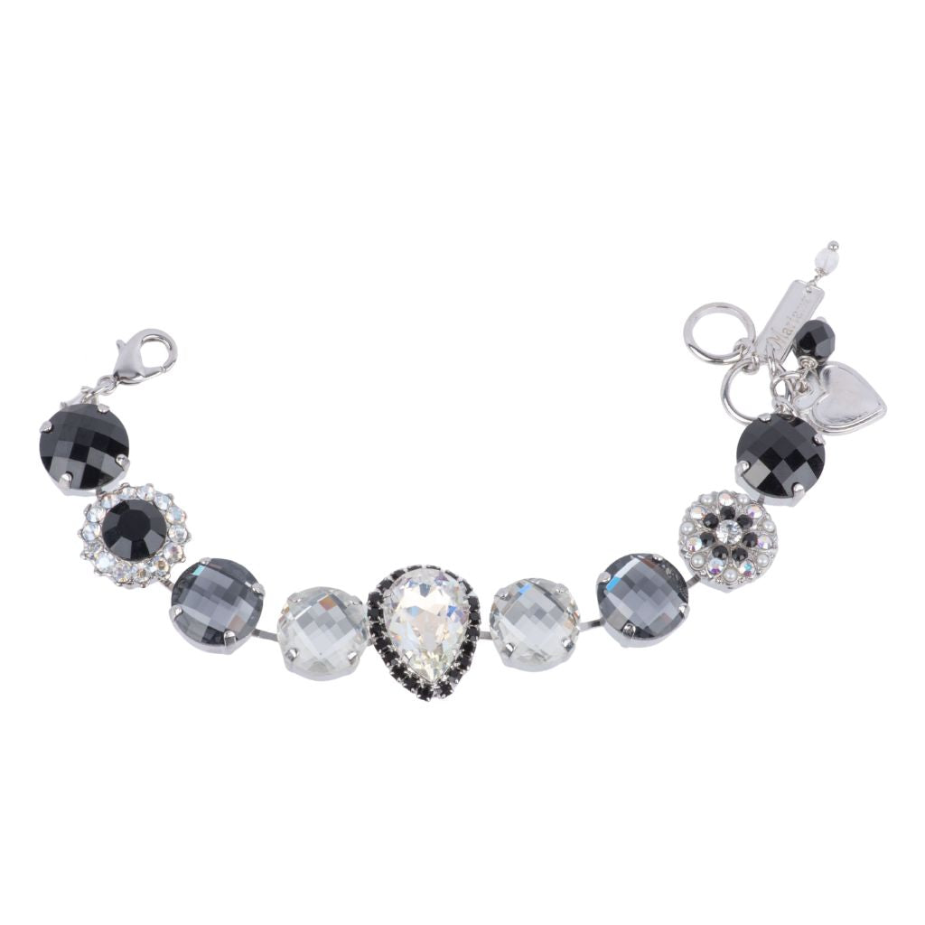 Extra Luxurious Cluster Bracelet in "Obsidian Shores" *Custom*
