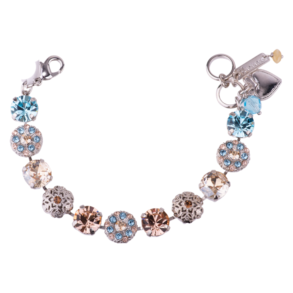 Large Embellished Bracelet in "First Toast" *Custom*