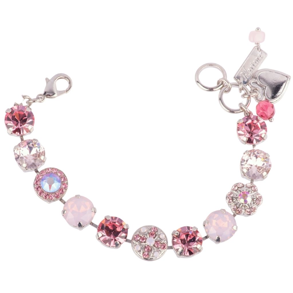 Large Wallflower Bracelet in "Flamingo" *Custom*