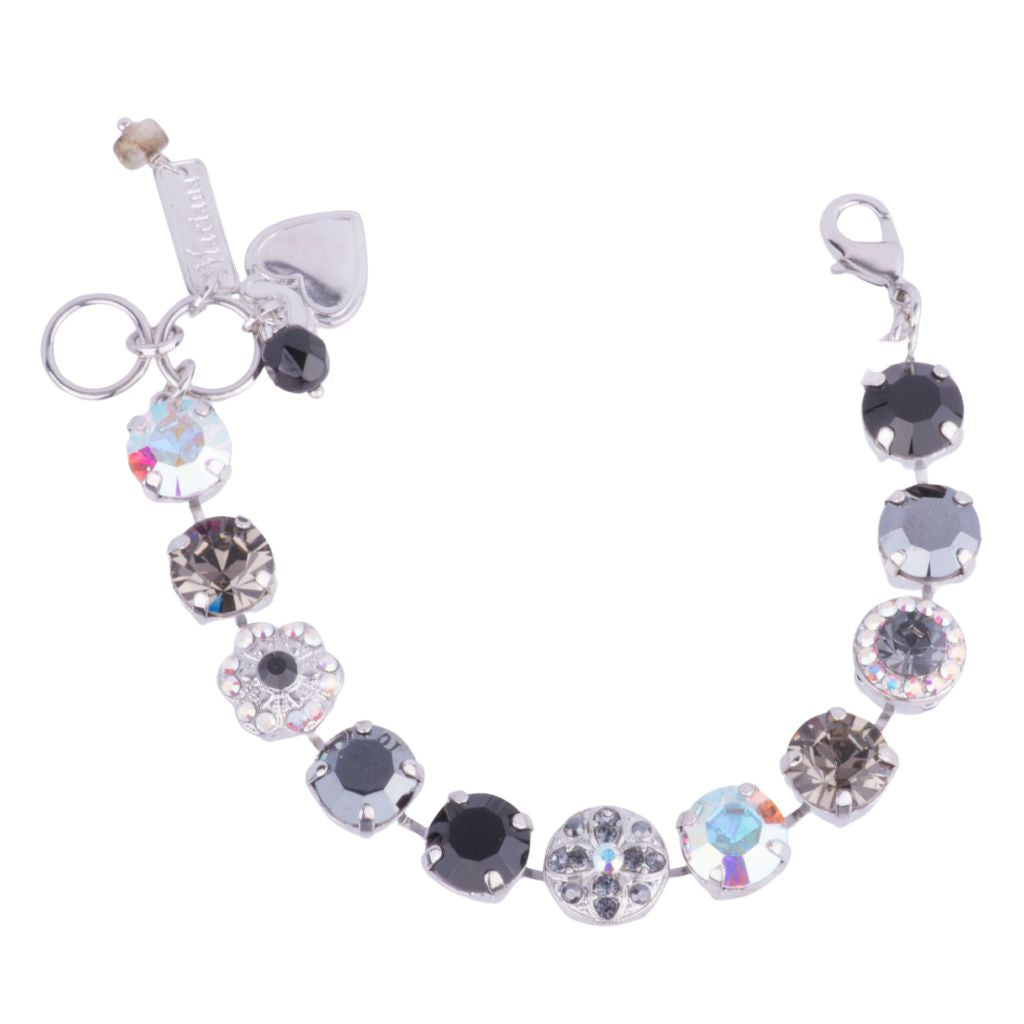 Large Wallflower Bracelet in "Tuxedo" *Custom*
