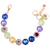 Large Pavé and Rosette Bracelet in "Polka-Dot Bikini" - Yellow Gold