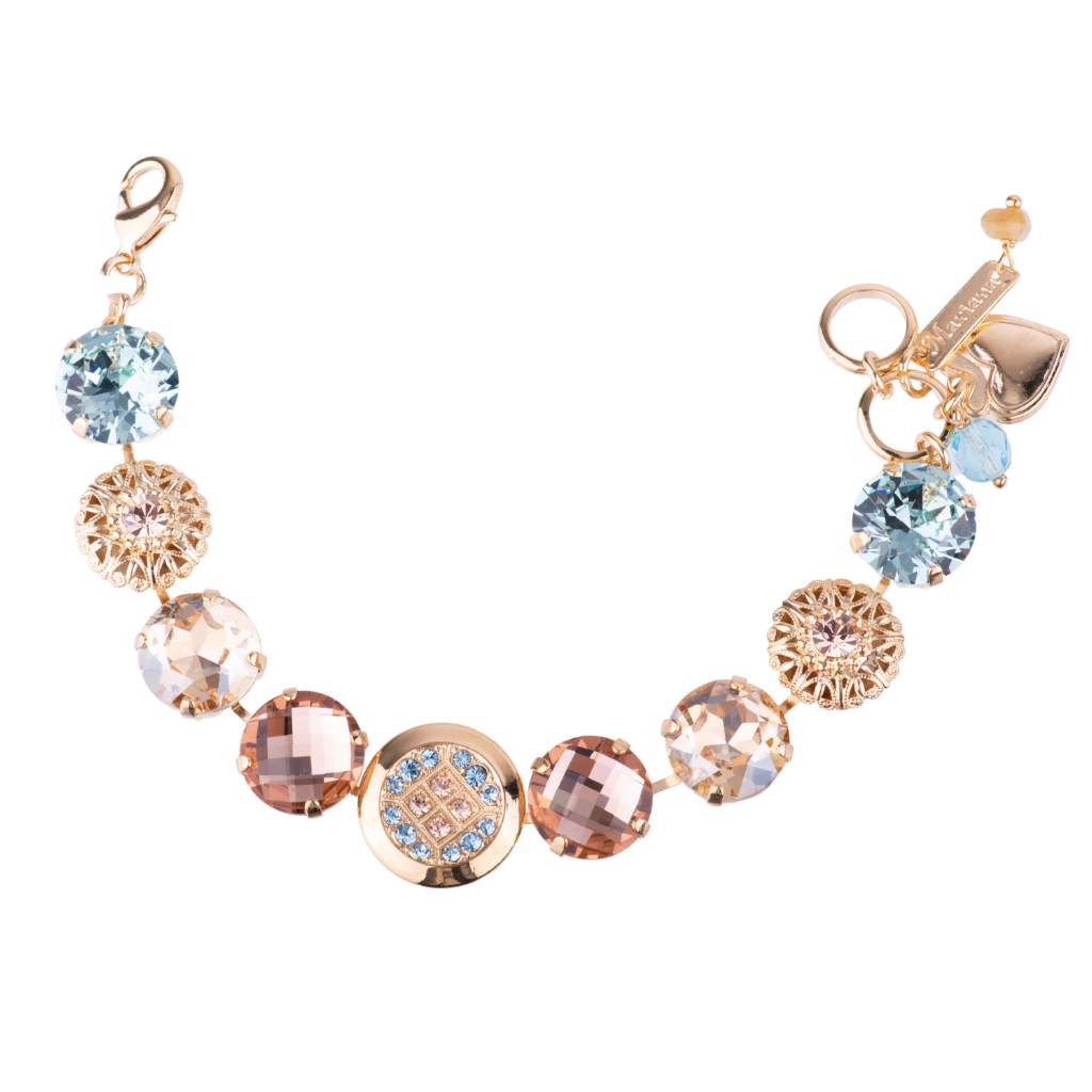 Extra Luxurious Filigree Bracelet in "First Toast" *Custom*