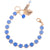 Medium Everyday Bracelet in "Carolina Blue" - Yellow Gold
