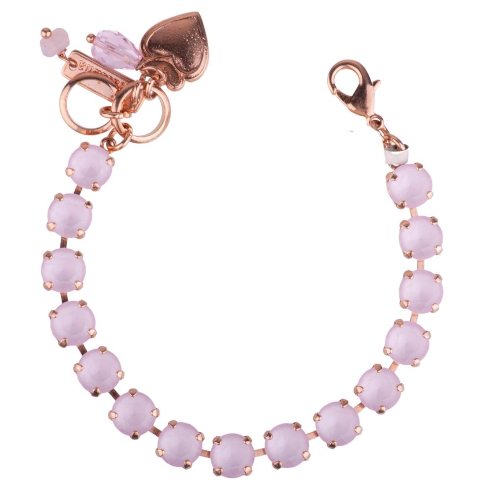 Medium Mineral Everyday Bracelet in "Powder Rose" - Rose Gold