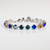 Medium Everyday Bracelet in "Indigo Hour" - Rhodium