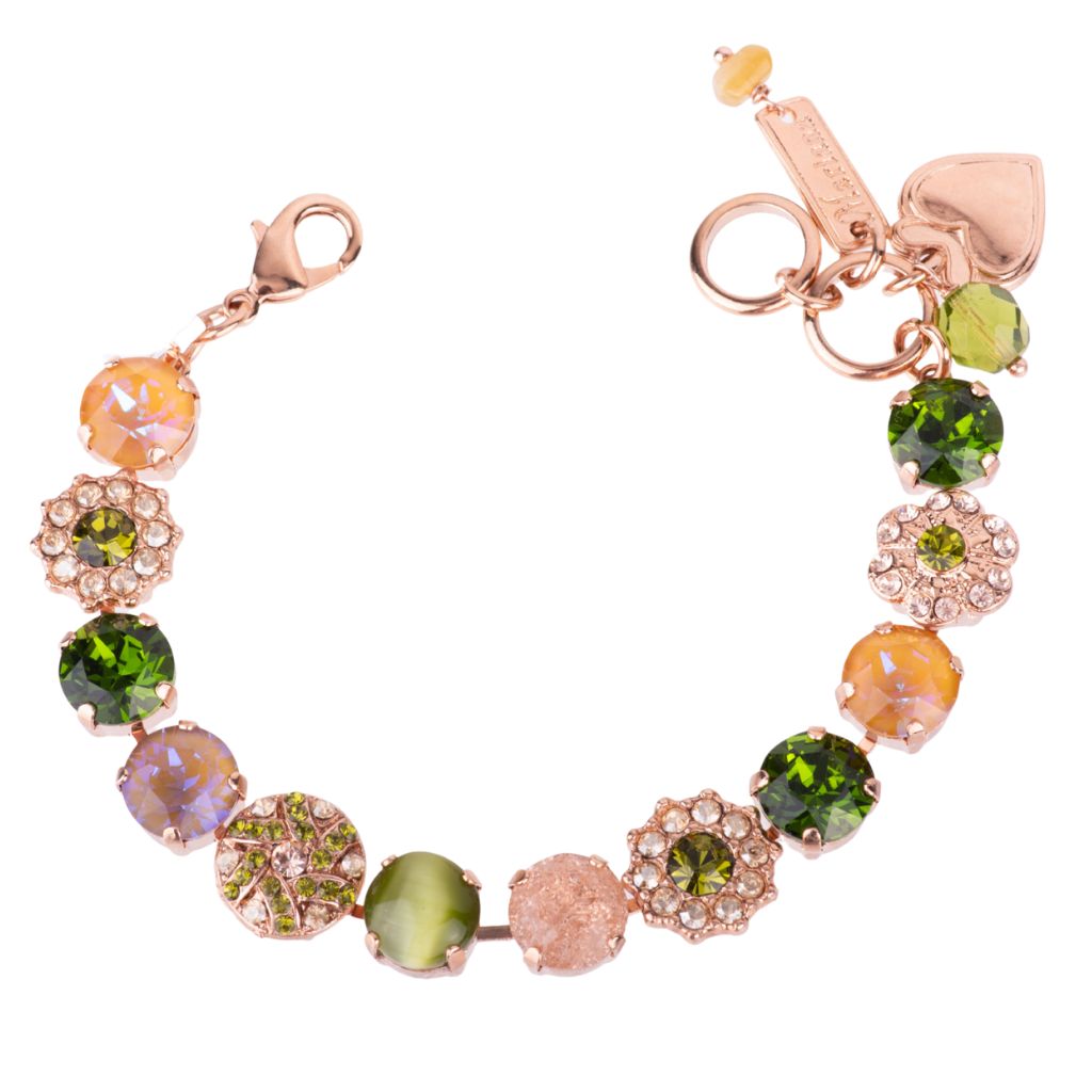 Large Swirl Bracelet in "Olive Garnish" *Custom*