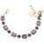 Emerald and Round Bracelet in "Twilight Serenade" *Custom*
