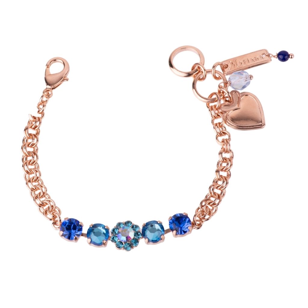 Medium Blossom Chain Bracelet in "Countdown Gown" *Custom*