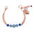 Medium Blossom Chain Bracelet in "Countdown Gown" *Custom*