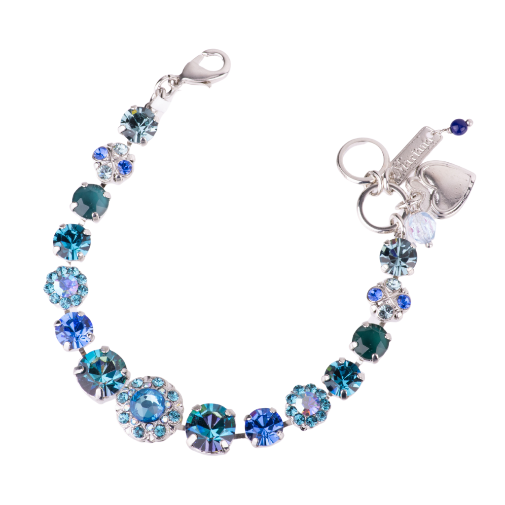 Mixed Cluster Bracelet in "Countdown Gown" *Custom*