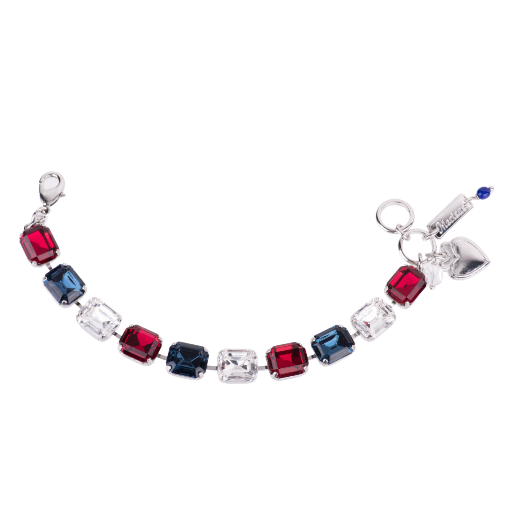 Large Emerald Bracelet in "Americana" *Custom*