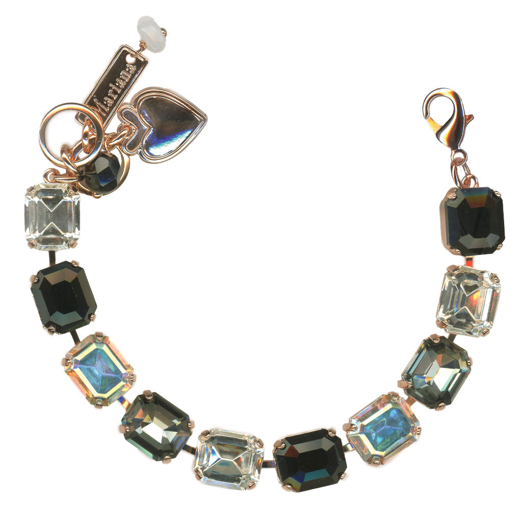 Large Emerald Bracelet in "Obsidian Shores" *Custom*