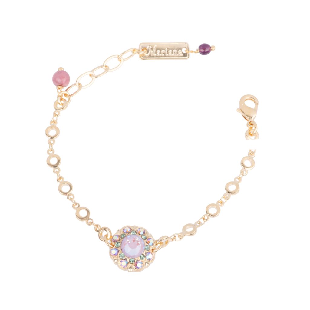 Large Cluster Chain Bracelet in "Lavender Mist" *Custom*