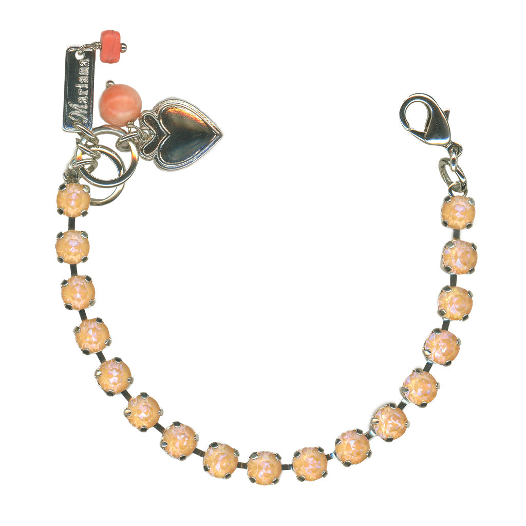 Small Everyday Bracelet in "Sun-Kissed Peach" *Custom*