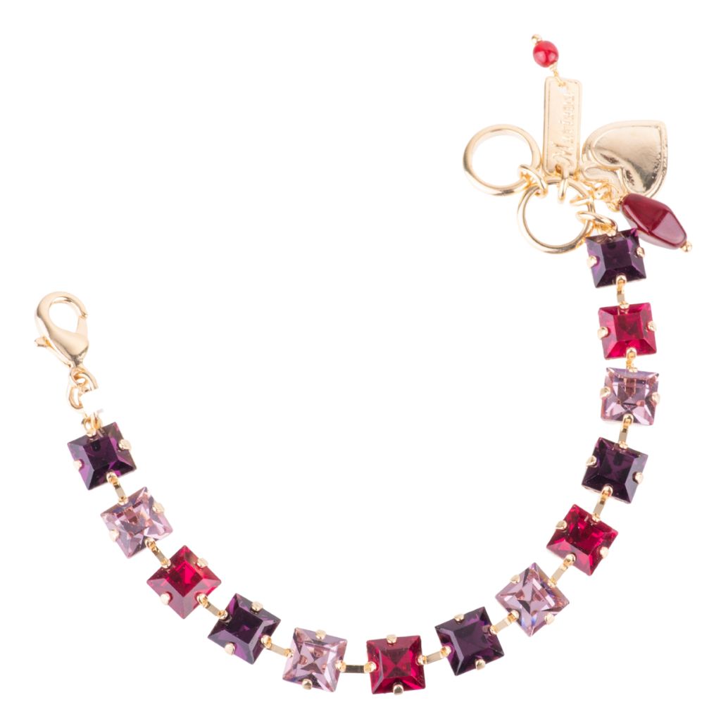 Medium Square Bracelet in "Cranberry Crush" *Custom*