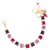 Medium Square Bracelet in "Cranberry Crush" *Custom*