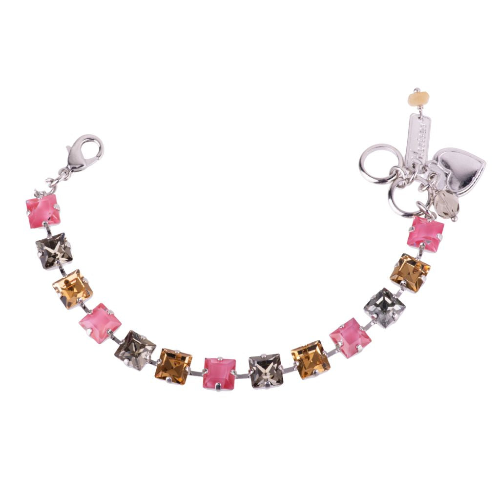 Medium Square Bracelet in "Champagne Kisses" *Custom*