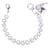 Petite Emerald Everyday Bracelet in "White Opal" - Rhodium