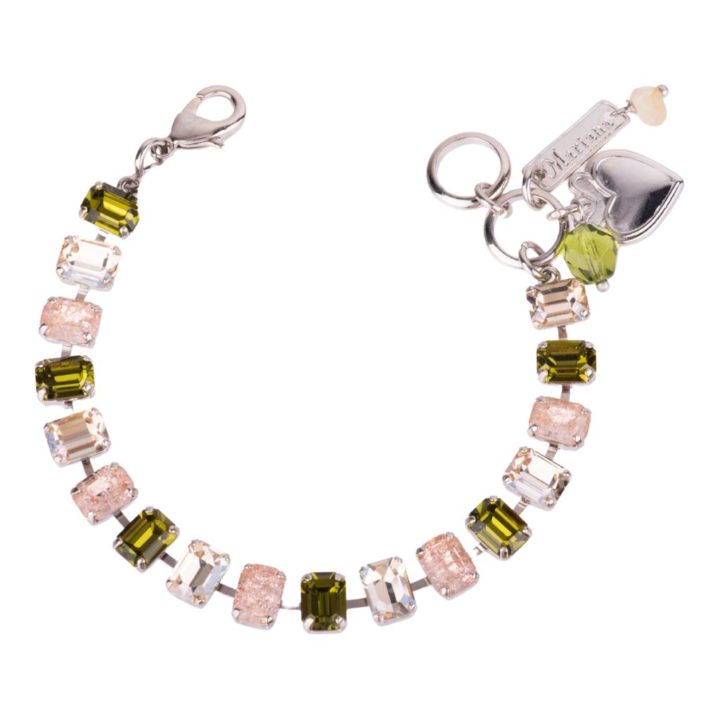 Petite Emerald Everyday Bracelet in "Olive Garnish" *Custom*
