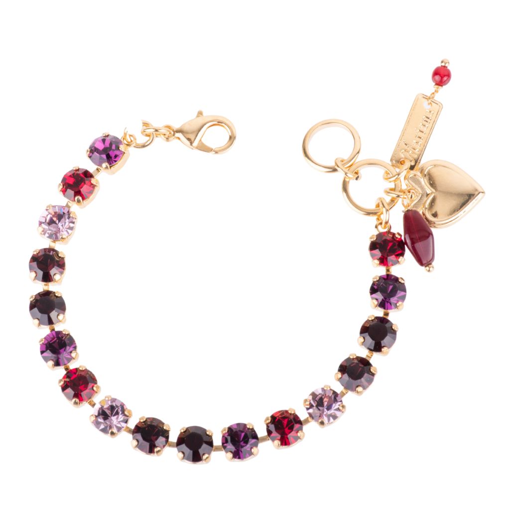 Medium Round Bracelet in "Cranberry Crush" *Custom*