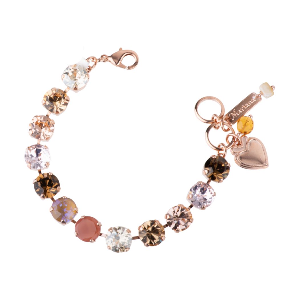 Large Round Bracelet in "Amaretto" *Custom*
