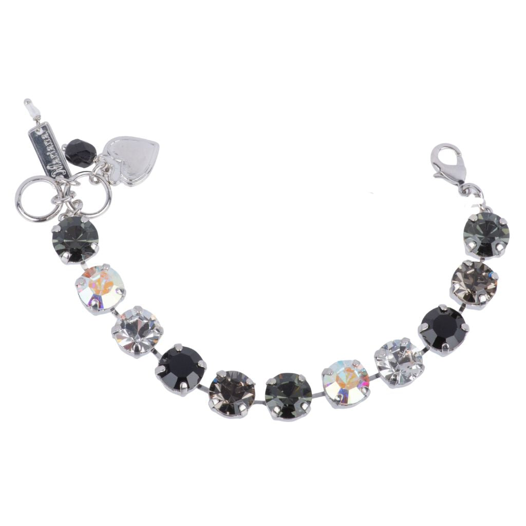 Large Everyday Bracelet "Obsidian Shores" *Custom*