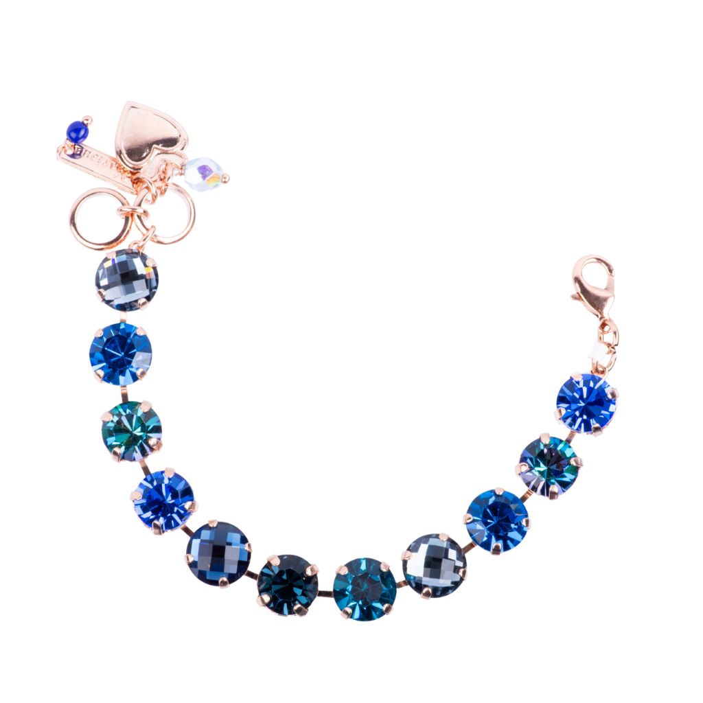 Large Everyday Round Bracelet "Countdown Gown" - Rose Gold
