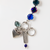 Medium Rosette Bracelet in "Indigo Hour" - Rhodium