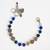 Medium Rosette Bracelet in "Indigo Hour" - Rhodium