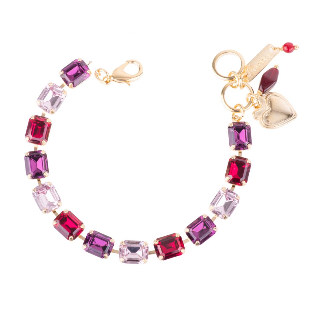 Medium Emerald Everyday Bracelet in "Cranberry Crush" *Custom*