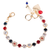 Small Flower Cluster Bracelet in "Americana" *Custom*