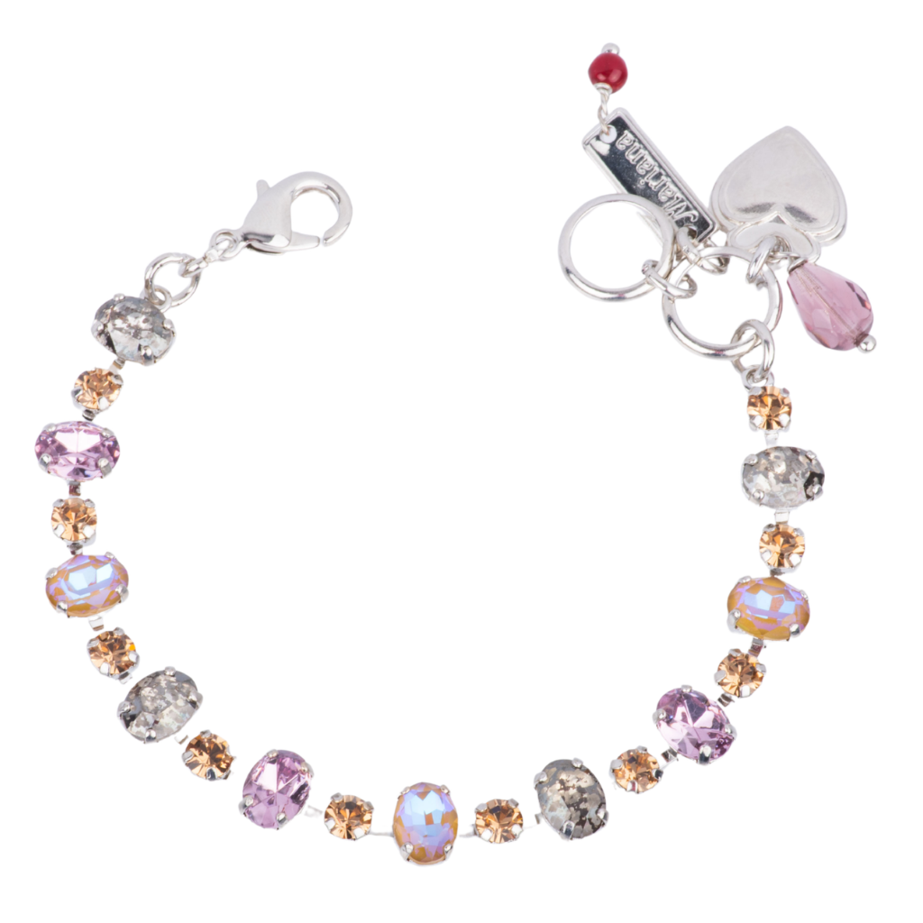 Small Oval & Round Bracelet "Velvet Encore" *Custom*