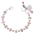 Small Oval & Round Bracelet "Velvet Encore" *Custom*