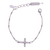 Petite Cross Chain Bracelet in "Winds of Change" *Custom*